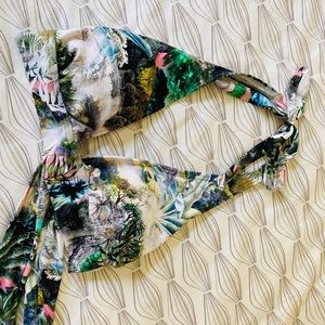 NEW BIKINI LAB Bikini halter Top  LARGE